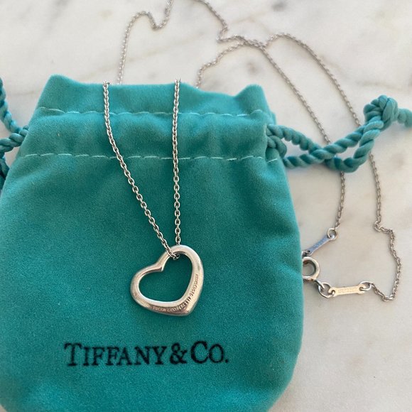 Tiffany & Co. Jewelry - TIFFANY & CO. OPEN HEART NECKLACE